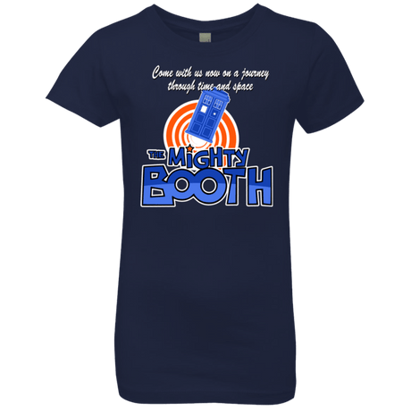 T-Shirts Midnight Navy / YXS Mighty Booth Girls Premium T-Shirt