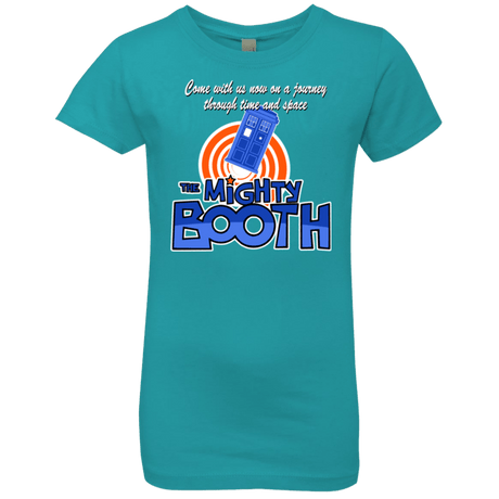 T-Shirts Tahiti Blue / YXS Mighty Booth Girls Premium T-Shirt