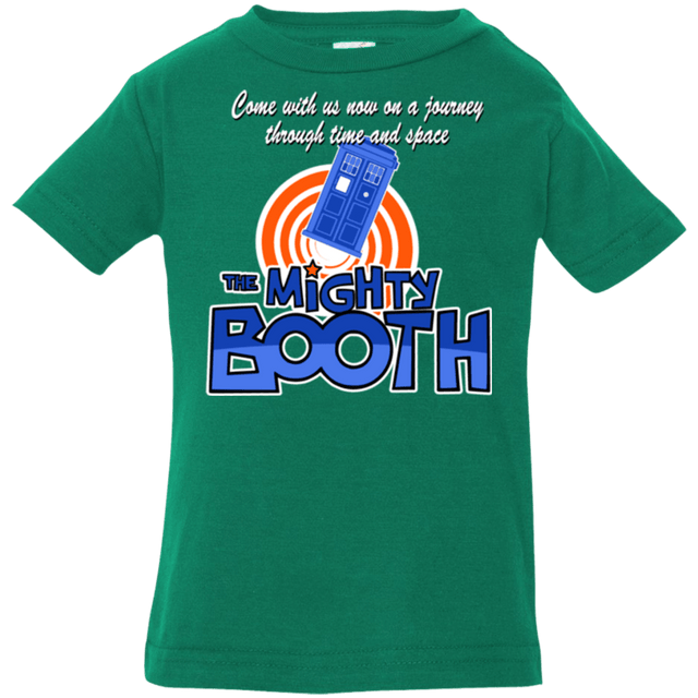 T-Shirts Kelly / 6 Months Mighty Booth Infant Premium T-Shirt