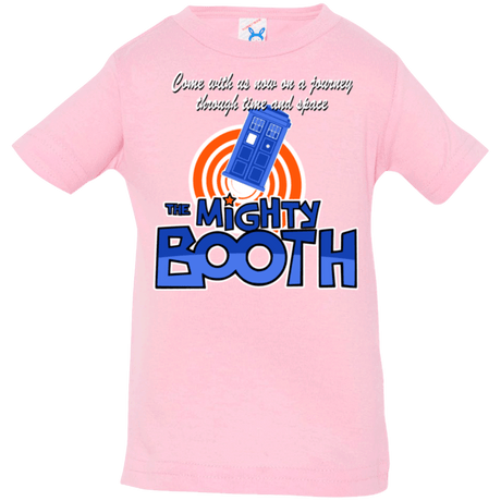 T-Shirts Pink / 6 Months Mighty Booth Infant Premium T-Shirt