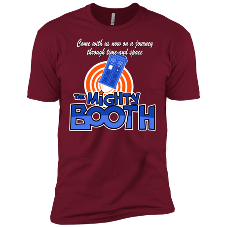 T-Shirts Cardinal / X-Small Mighty Booth Men's Premium T-Shirt