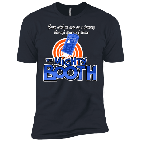 T-Shirts Indigo / X-Small Mighty Booth Men's Premium T-Shirt