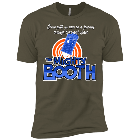T-Shirts Military Green / X-Small Mighty Booth Men's Premium T-Shirt