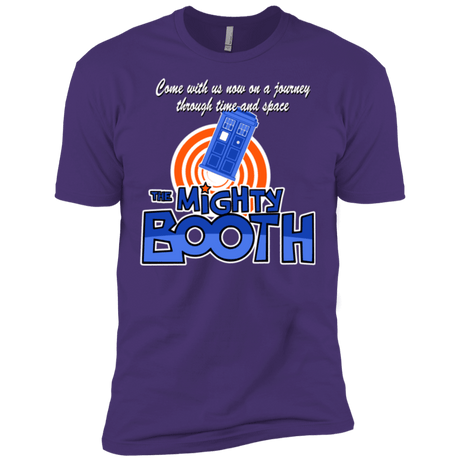 T-Shirts Purple / X-Small Mighty Booth Men's Premium T-Shirt