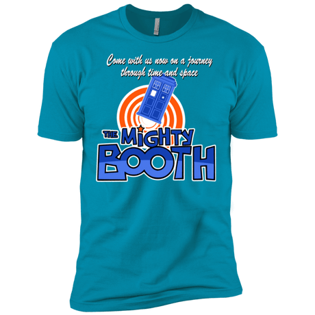 T-Shirts Turquoise / X-Small Mighty Booth Men's Premium T-Shirt