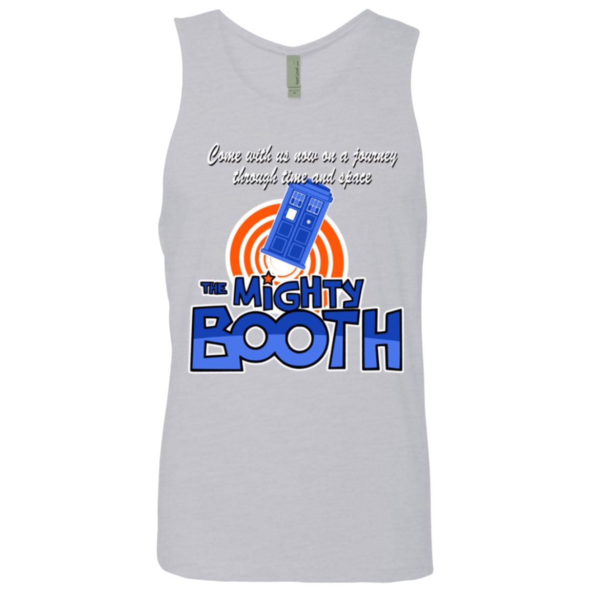 T-Shirts Heather Grey / Small Mighty Booth Men's Premium Tank Top