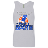 T-Shirts Heather Grey / Small Mighty Booth Men's Premium Tank Top
