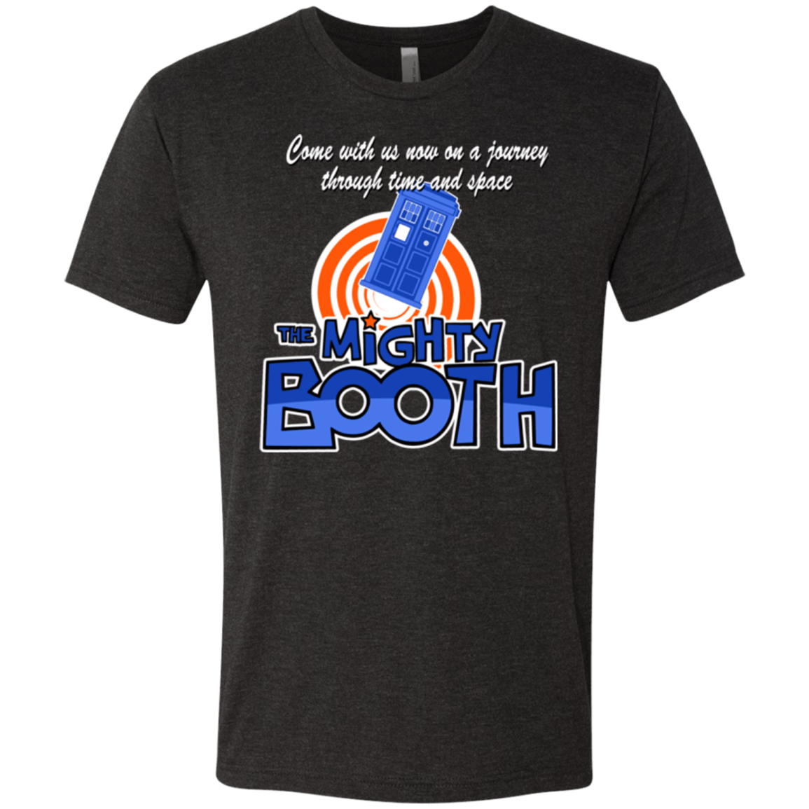 T-Shirts Vintage Black / Small Mighty Booth Men's Triblend T-Shirt