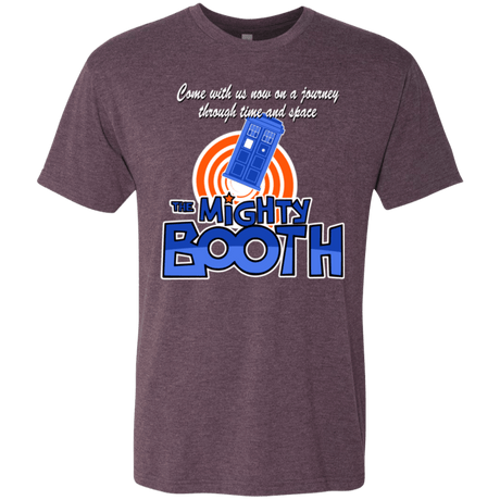 T-Shirts Vintage Purple / Small Mighty Booth Men's Triblend T-Shirt