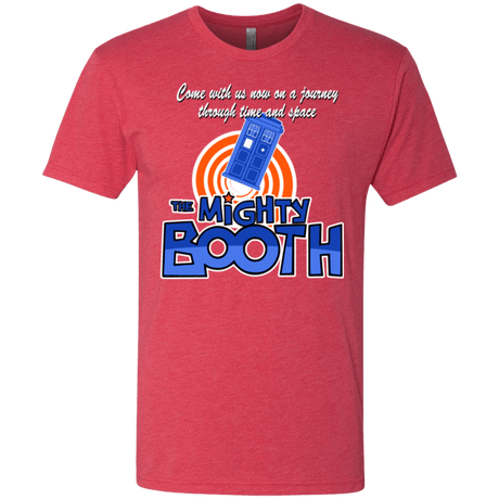 T-Shirts Vintage Red / Small Mighty Booth Men's Triblend T-Shirt