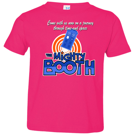 T-Shirts Hot Pink / 2T Mighty Booth Toddler Premium T-Shirt