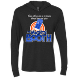 T-Shirts Vintage Black / X-Small Mighty Booth Triblend Long Sleeve Hoodie Tee