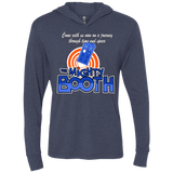 T-Shirts Vintage Navy / X-Small Mighty Booth Triblend Long Sleeve Hoodie Tee