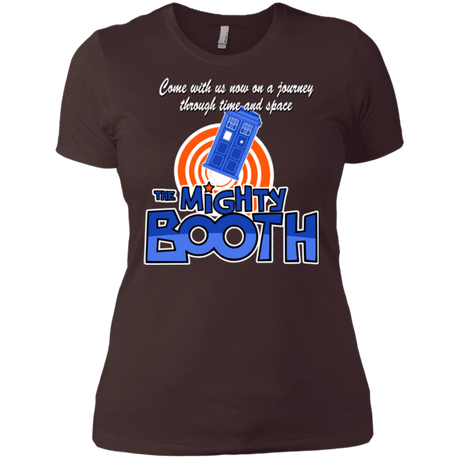T-Shirts Dark Chocolate / X-Small Mighty Booth Women's Premium T-Shirt