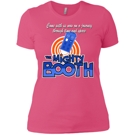 T-Shirts Hot Pink / X-Small Mighty Booth Women's Premium T-Shirt