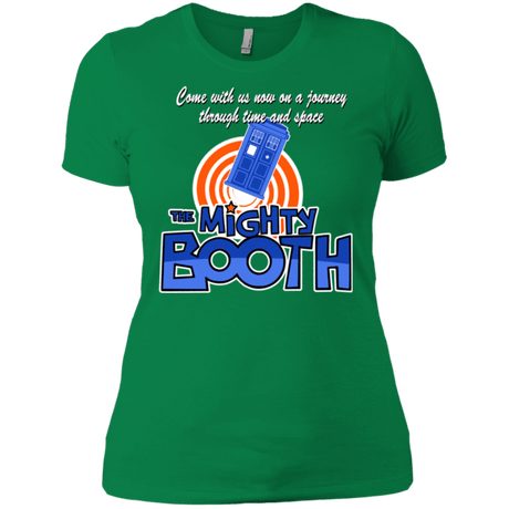T-Shirts Kelly Green / X-Small Mighty Booth Women's Premium T-Shirt