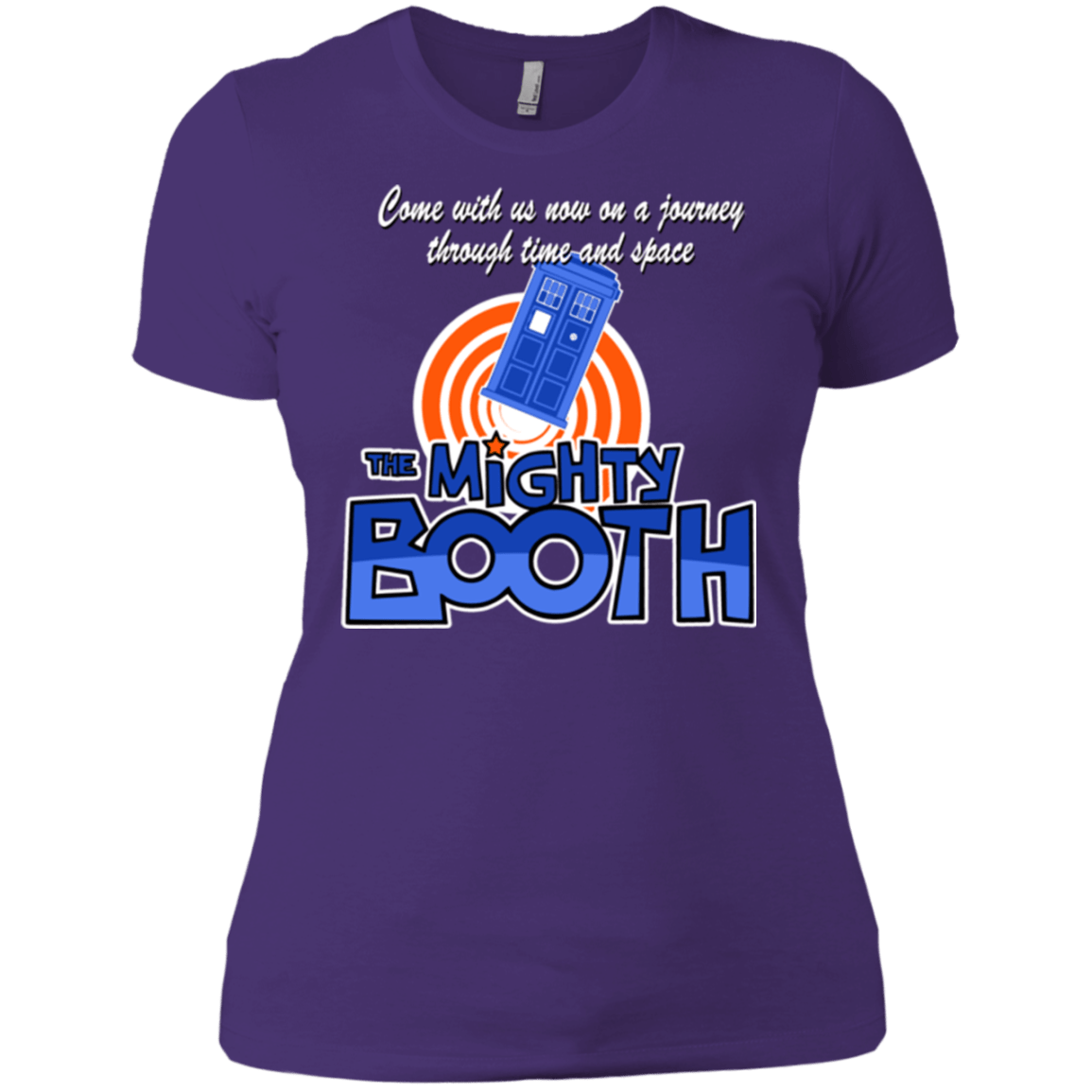 T-Shirts Purple / X-Small Mighty Booth Women's Premium T-Shirt