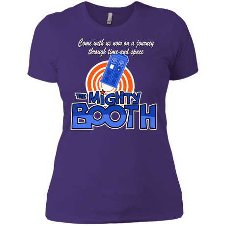 T-Shirts Purple / X-Small Mighty Booth Women's Premium T-Shirt