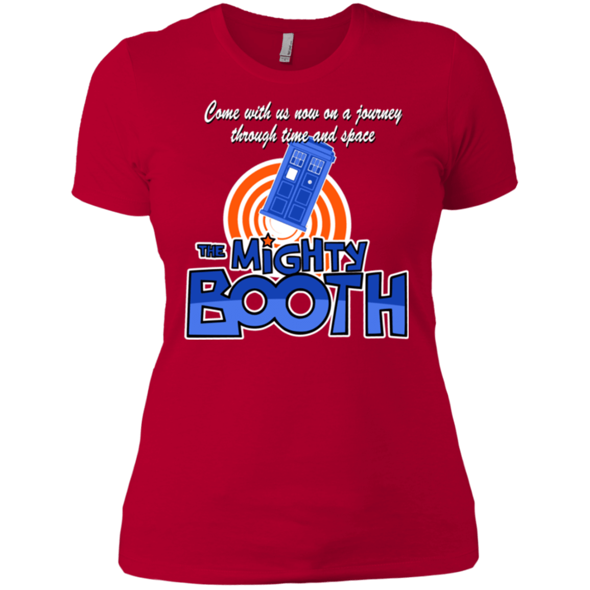 T-Shirts Red / X-Small Mighty Booth Women's Premium T-Shirt