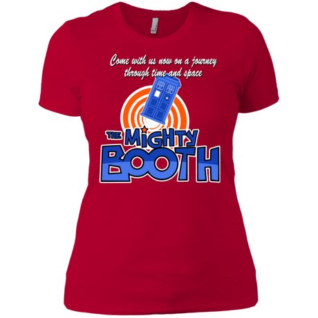 T-Shirts Red / X-Small Mighty Booth Women's Premium T-Shirt