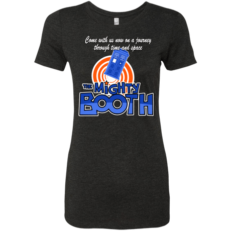 T-Shirts Vintage Black / Small Mighty Booth Women's Triblend T-Shirt