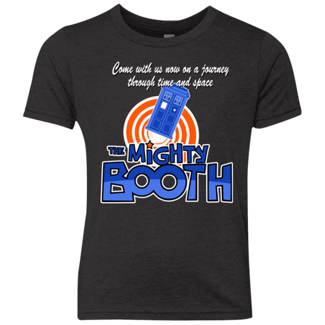 T-Shirts Vintage Black / YXS Mighty Booth Youth Triblend T-Shirt