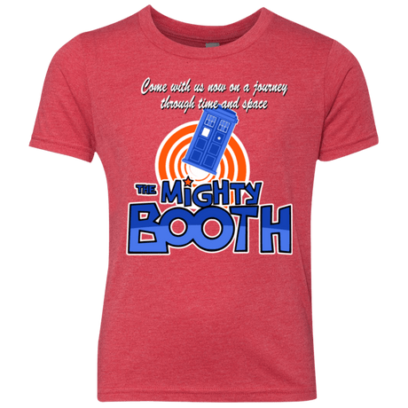 T-Shirts Vintage Red / YXS Mighty Booth Youth Triblend T-Shirt