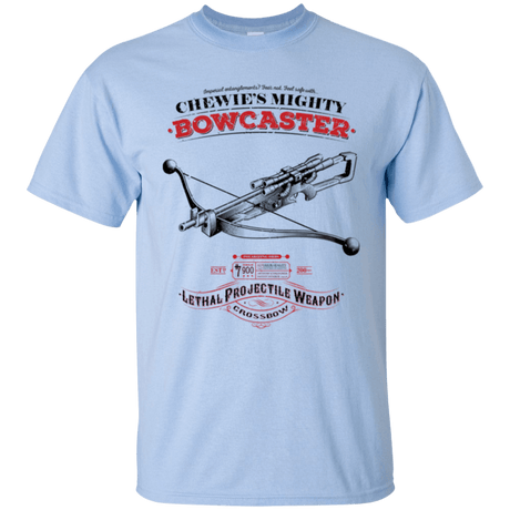 T-Shirts Light Blue / Small Mighty Bowcaster T-Shirt