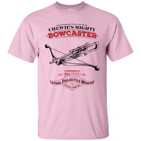 T-Shirts Light Pink / Small Mighty Bowcaster T-Shirt