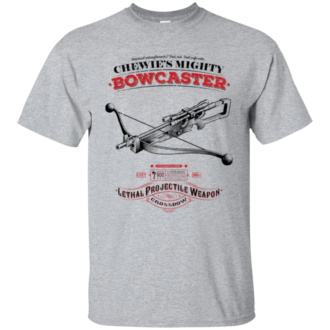 T-Shirts Sport Grey / Small Mighty Bowcaster T-Shirt
