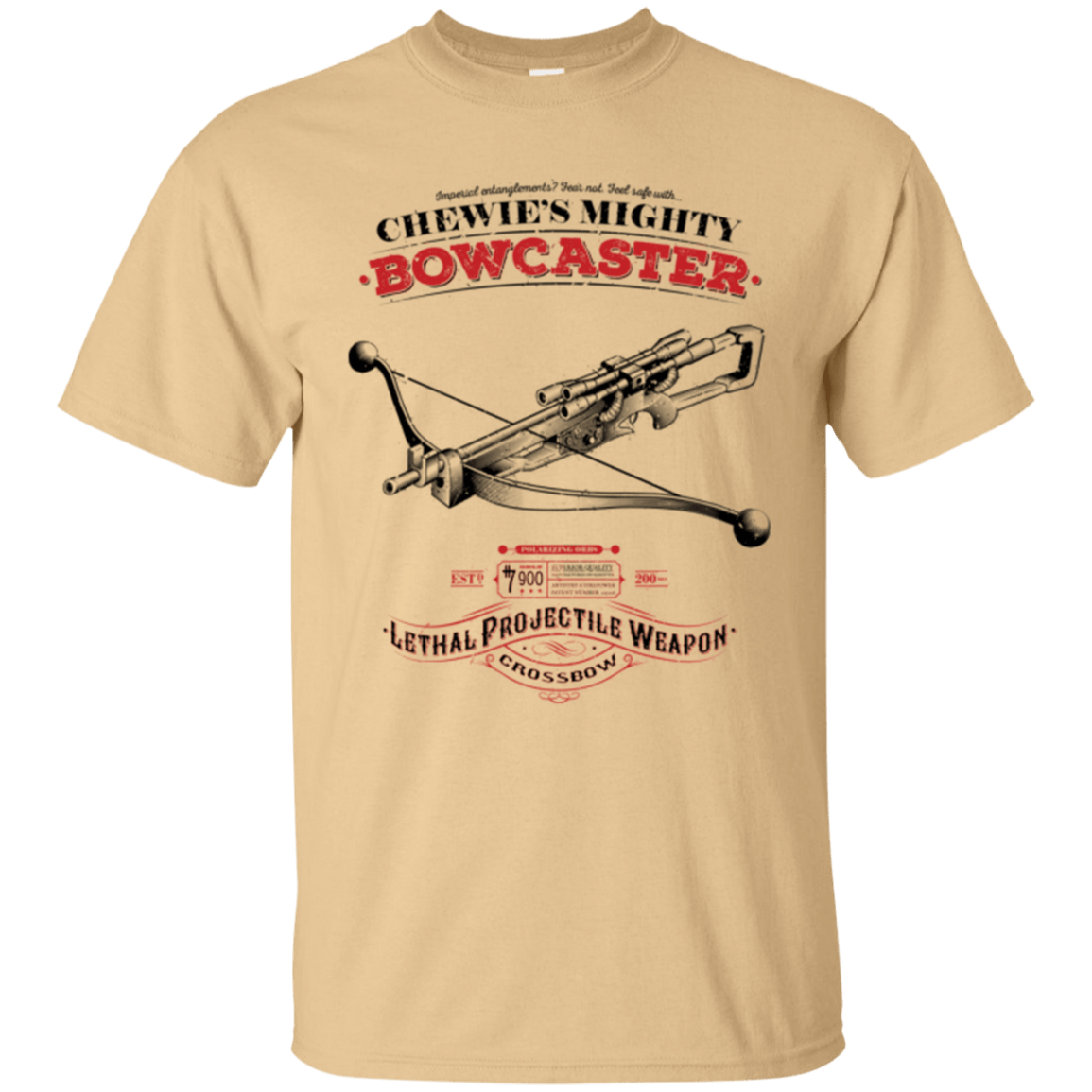 T-Shirts Vegas Gold / Small Mighty Bowcaster T-Shirt