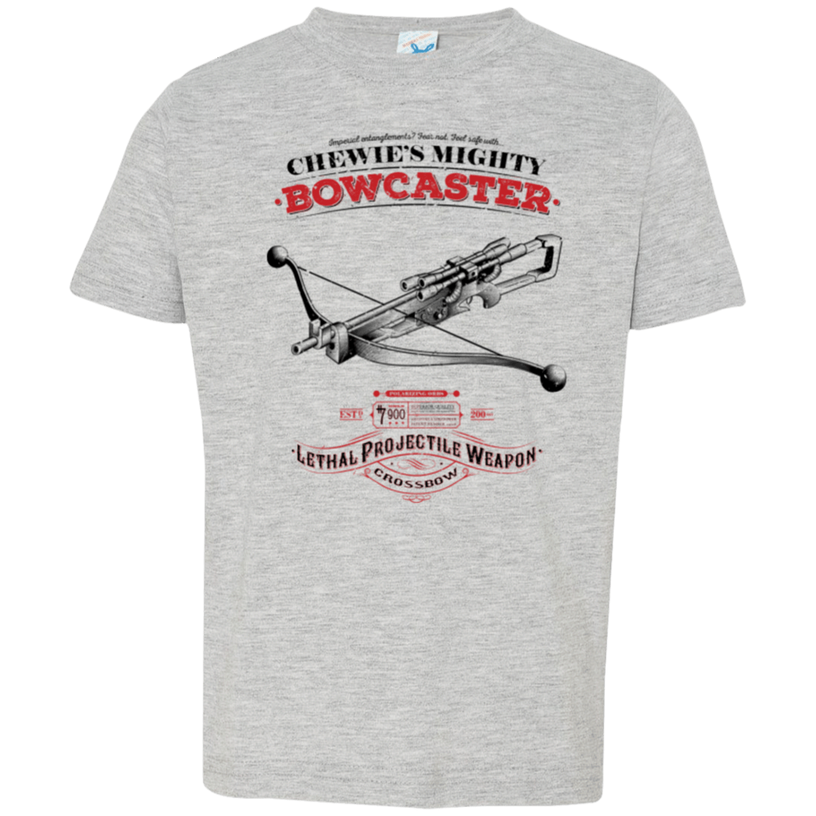 T-Shirts Heather / 2T Mighty Bowcaster Toddler Premium T-Shirt