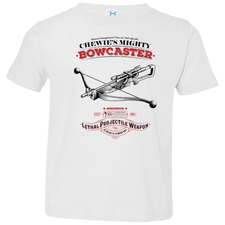 T-Shirts White / 2T Mighty Bowcaster Toddler Premium T-Shirt