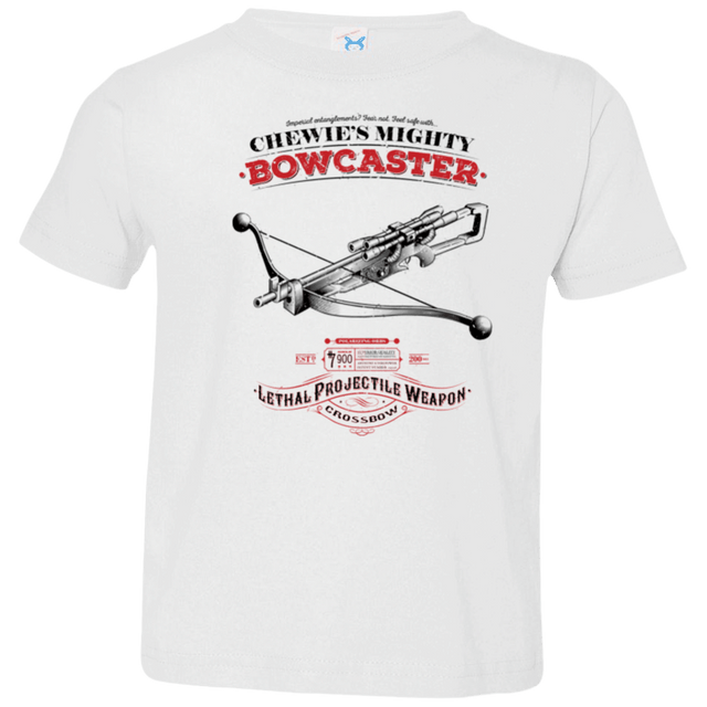 T-Shirts White / 2T Mighty Bowcaster Toddler Premium T-Shirt