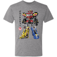 T-Shirts Premium Heather / S Mighty Morphin Megazord sumi-e Men's Triblend T-Shirt