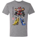 T-Shirts Premium Heather / S Mighty Morphin Megazord sumi-e Men's Triblend T-Shirt