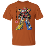T-Shirts Mighty Morphin Megazord sumi-e T-Shirt