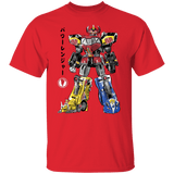 T-Shirts Red / S Mighty Morphin Megazord sumi-e T-Shirt