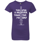 T-Shirts Purple Rush / YXS Mighty Pen Girls Premium T-Shirt