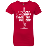 T-Shirts Red / YXS Mighty Pen Girls Premium T-Shirt