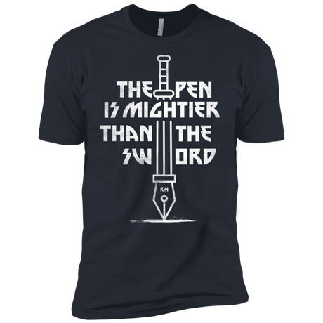 T-Shirts Indigo / X-Small Mighty Pen Men's Premium T-Shirt