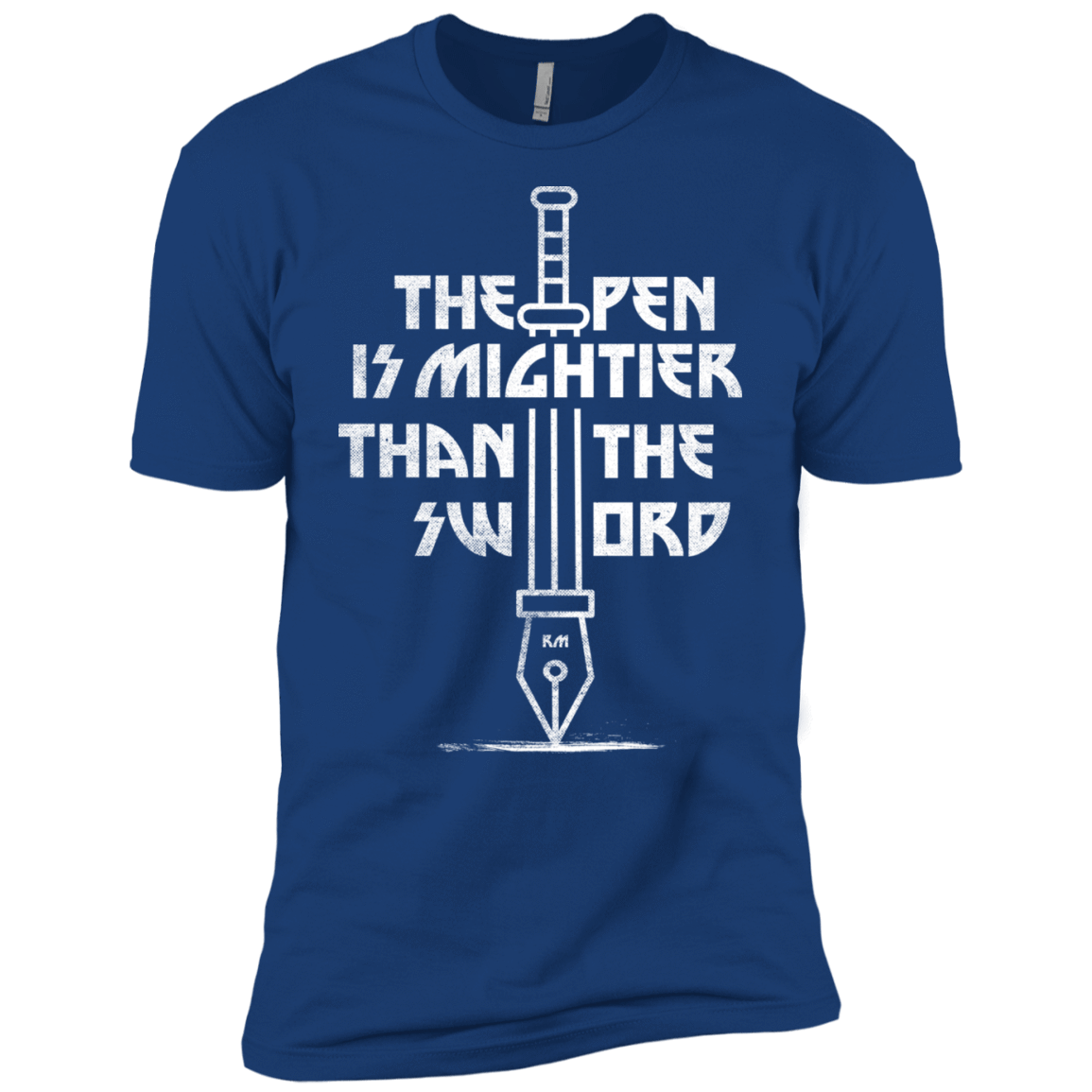 T-Shirts Royal / X-Small Mighty Pen Men's Premium T-Shirt