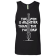 T-Shirts Black / S Mighty Pen Men's Premium Tank Top