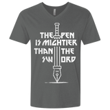 T-Shirts Heavy Metal / X-Small Mighty Pen Men's Premium V-Neck
