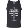 T-Shirts Black / S Mighty Pen Men's Tank Top