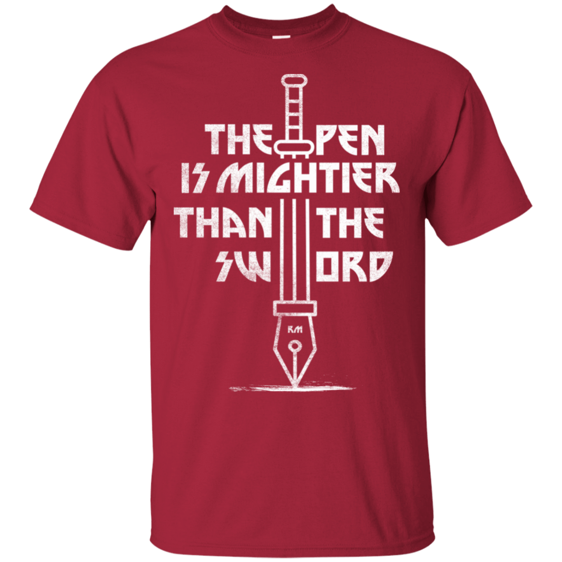 T-Shirts Cardinal / S Mighty Pen T-Shirt