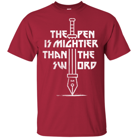 T-Shirts Cardinal / S Mighty Pen T-Shirt