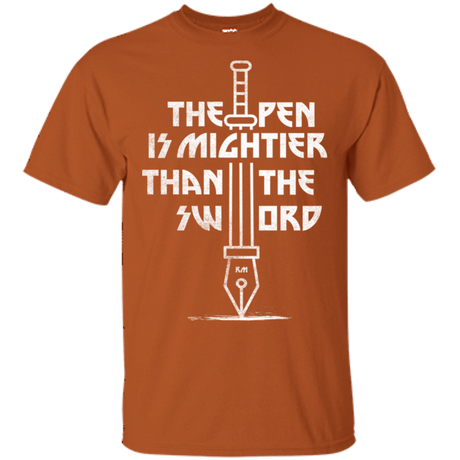 T-Shirts Texas Orange / S Mighty Pen T-Shirt