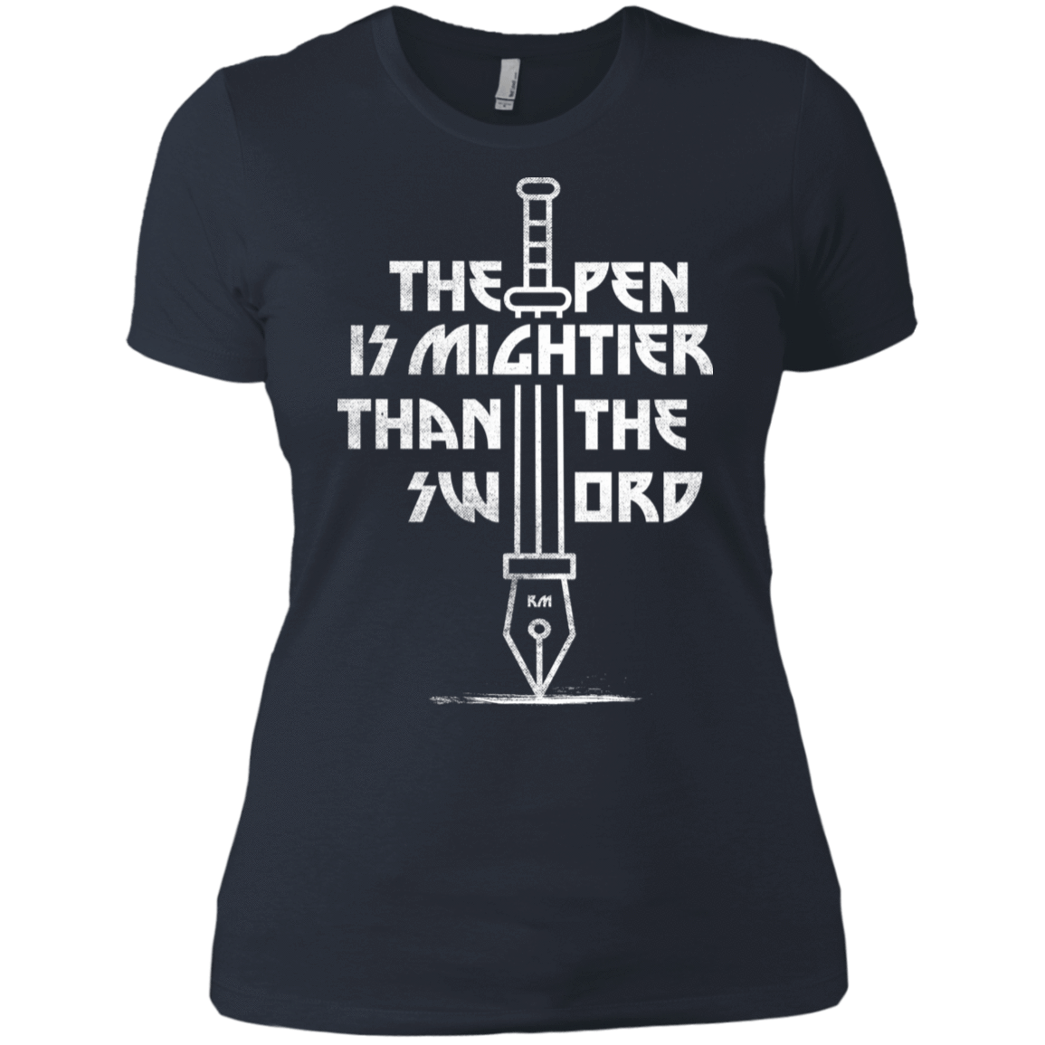 T-Shirts Indigo / X-Small Mighty Pen Women's Premium T-Shirt