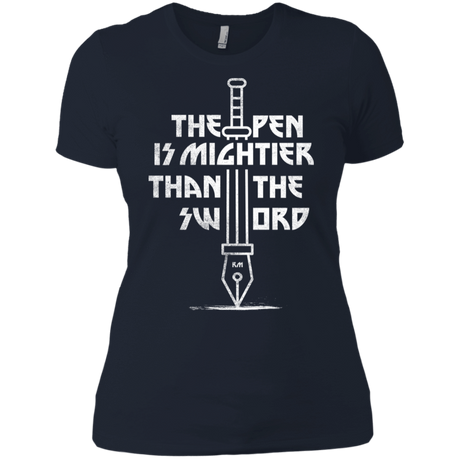 T-Shirts Midnight Navy / X-Small Mighty Pen Women's Premium T-Shirt